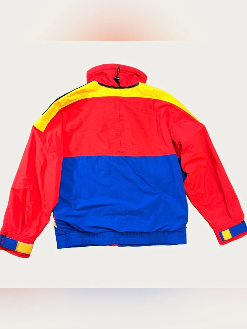 Vintage 90s The North Face Vertical Gore Tex Men's Colour Block Jacket Size M/L
